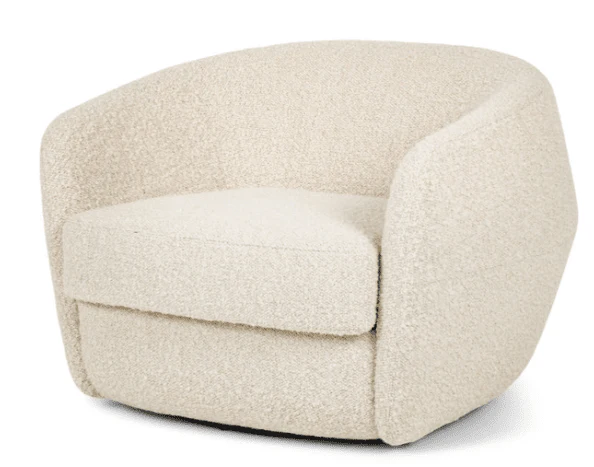 American Leather BERGER Swivel Chair