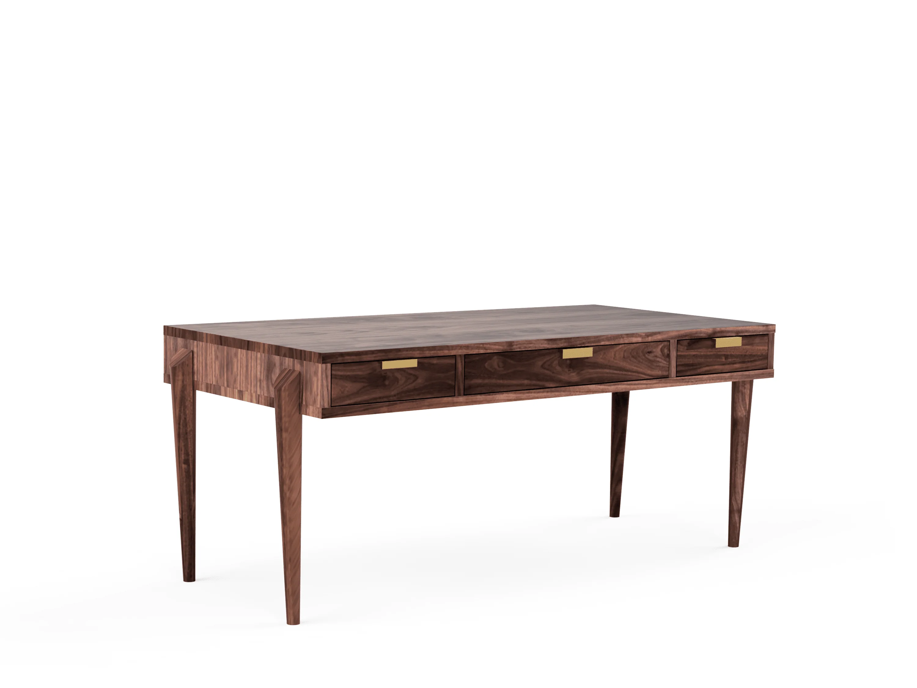 Apollo Solid Wood Desk - Handcrafted in Columbus, Ohio - Image 7