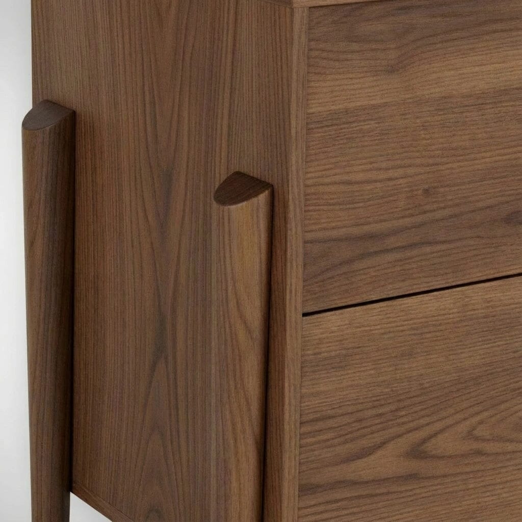 Apollo 6 Drawer Dresser - A Handcrafted, Mid-Century Modern Dresser Walnut - Image 3