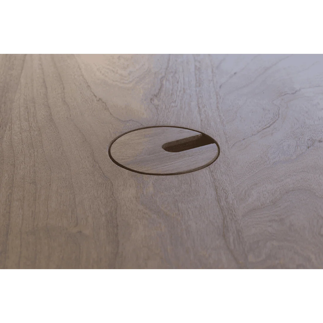 Apollo Solid Wood Desk - Handcrafted in Columbus, Ohio - Image 3