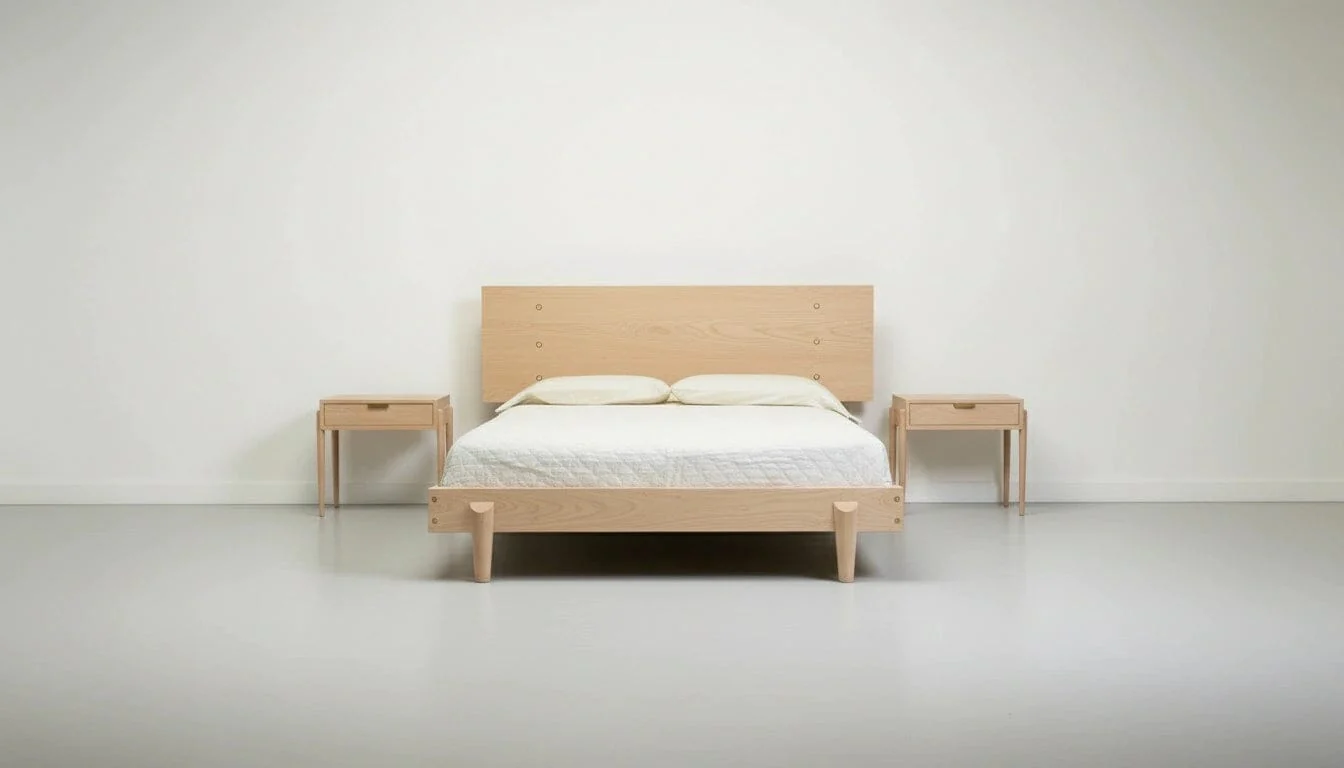 Apollo Side Table in Maple - Solid Wood | Columbus OH - Image 3
