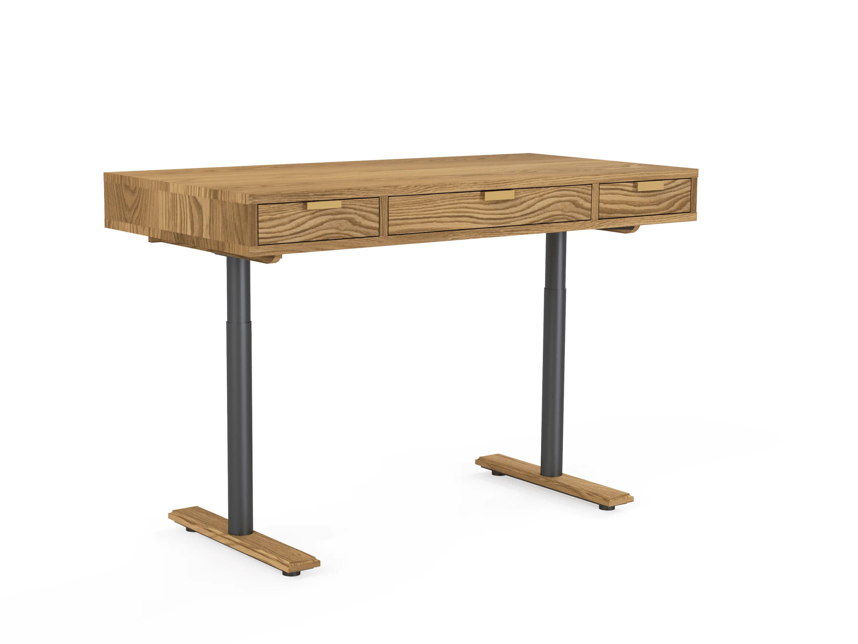 Apollo Solid Wood Sit Stand Desk - Image 4