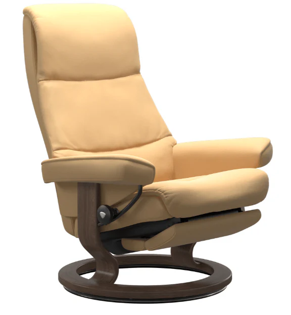 Stressless View Recliner with Ottoman - Image 4
