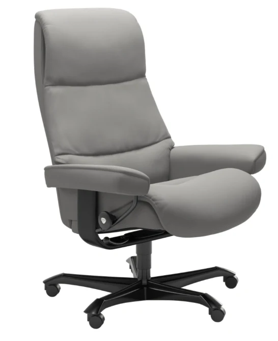 Stressless View Recliner with Ottoman - Image 5