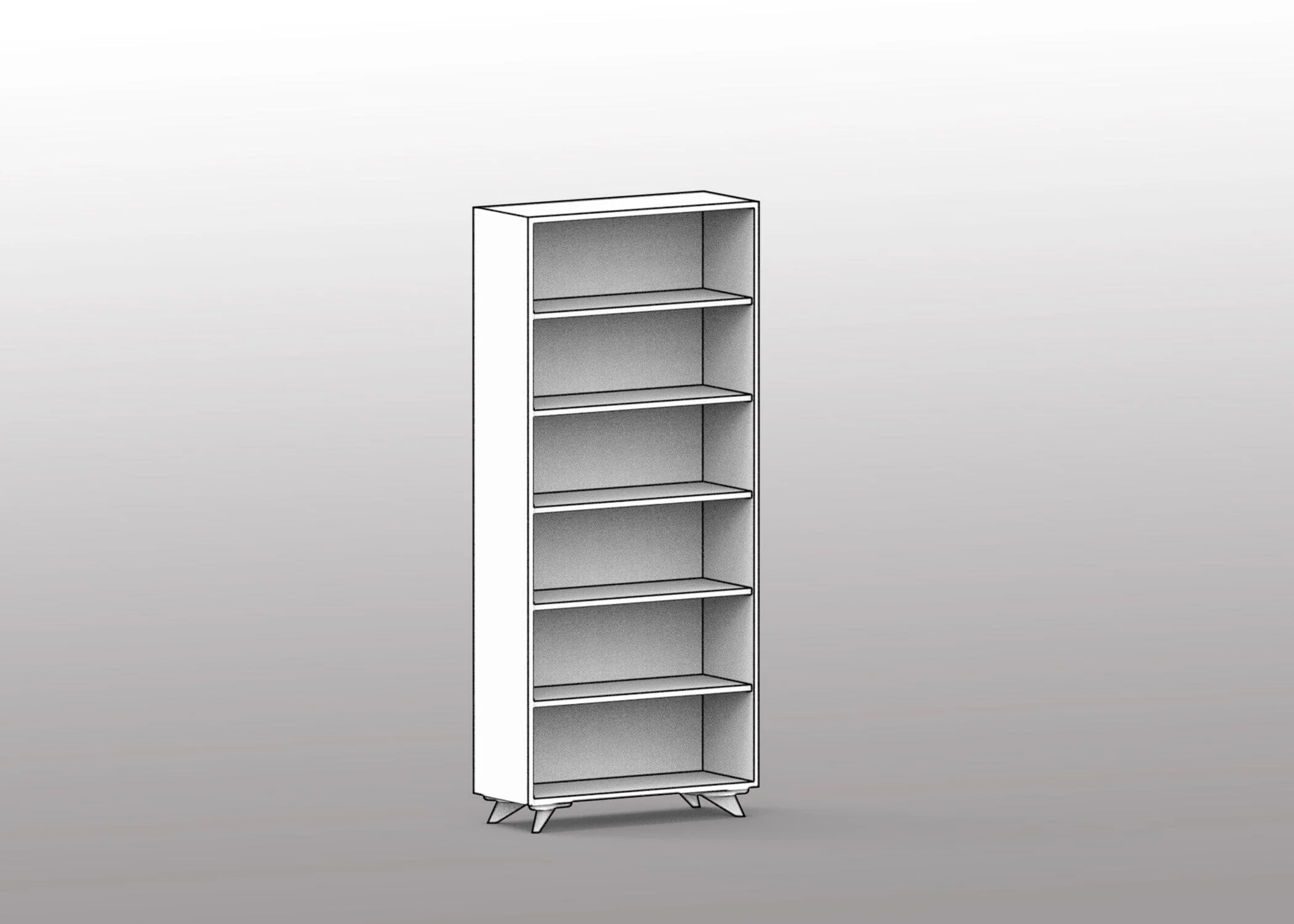 Custom Modern Dresser 2×3 - Option 9 | Columbus OH