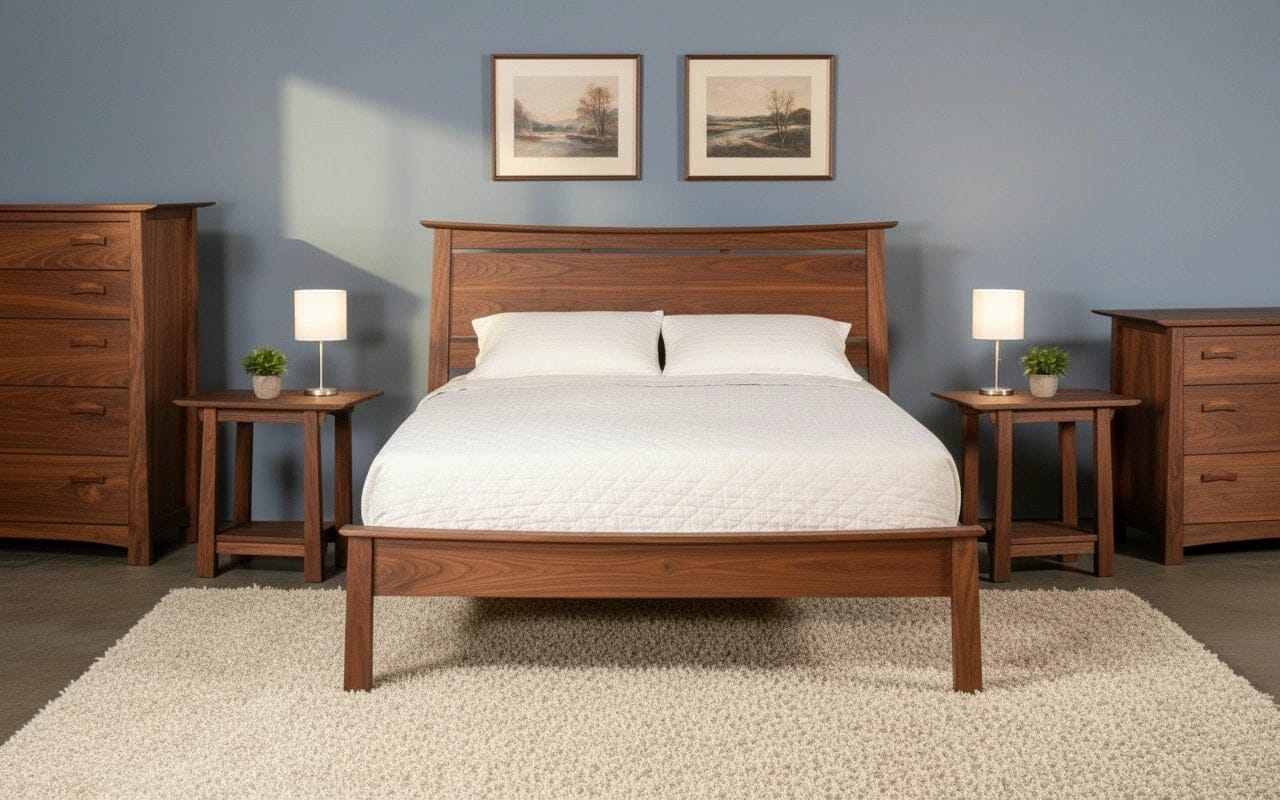 Enso Platform Bed Walnut - Image 2
