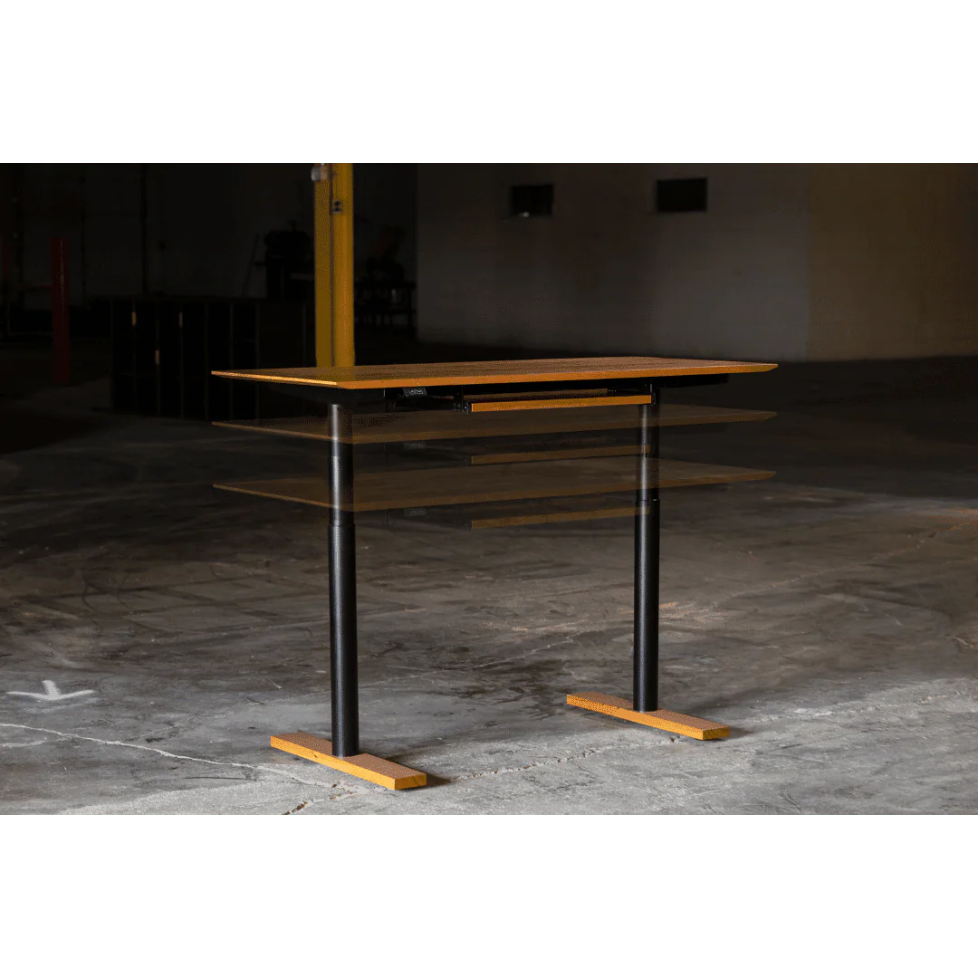 Enso Sit-Stand Desk - Solid Wood Top | Columbus OH - Image 3
