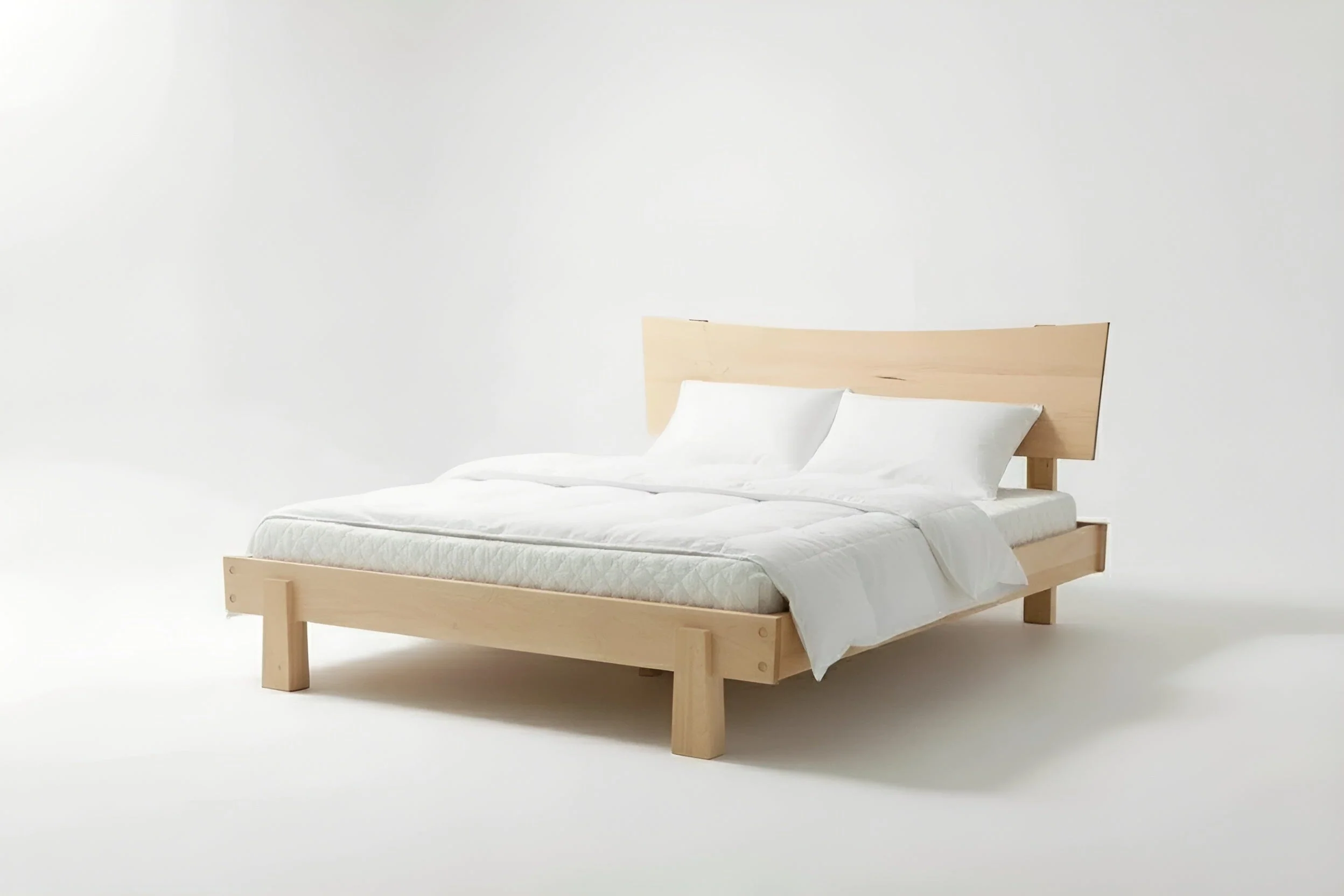 Horizon Platform Bed -Solid Wood Hard Maple - Image 3
