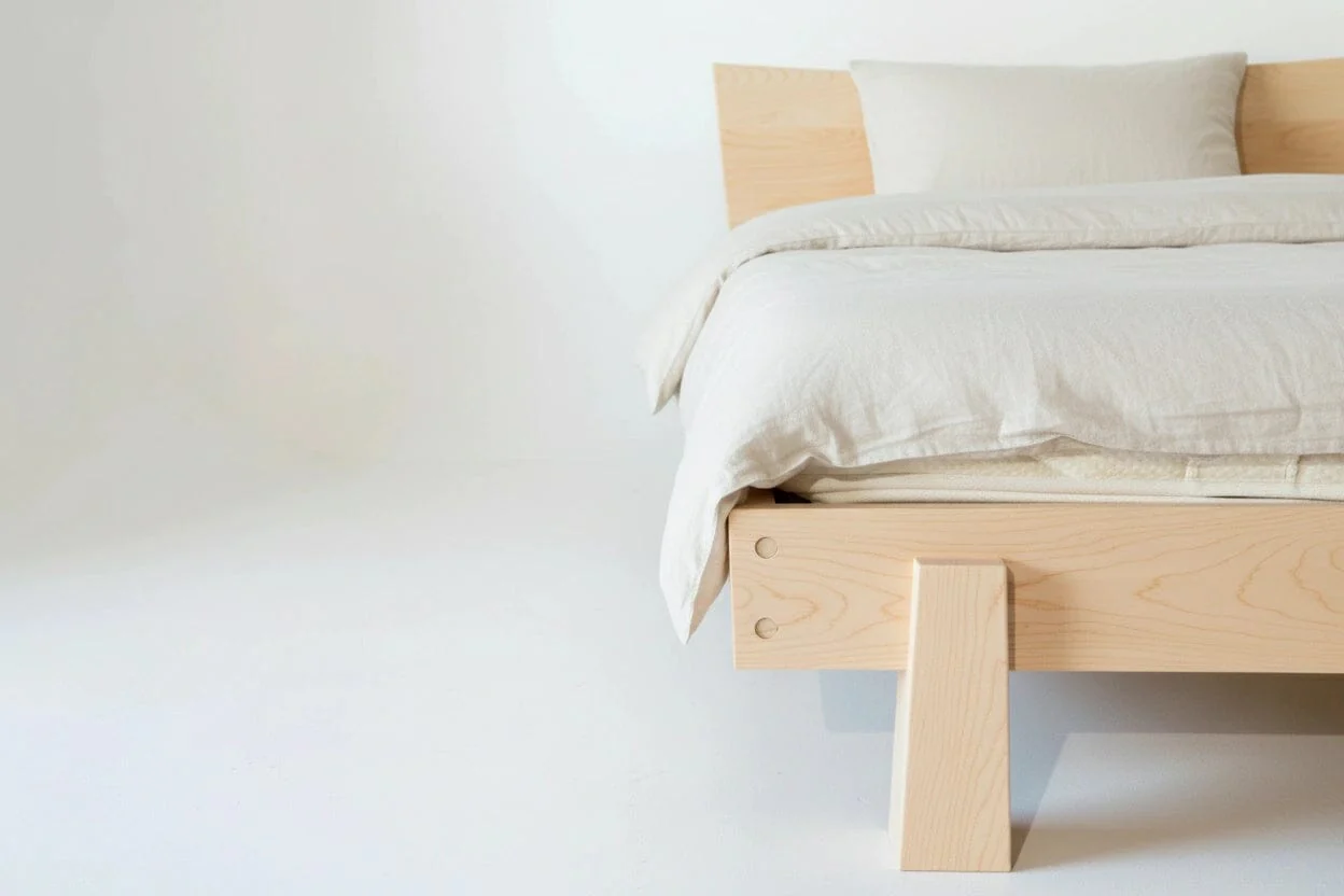 Horizon Platform Bed -Solid Wood Hard Maple - Image 5