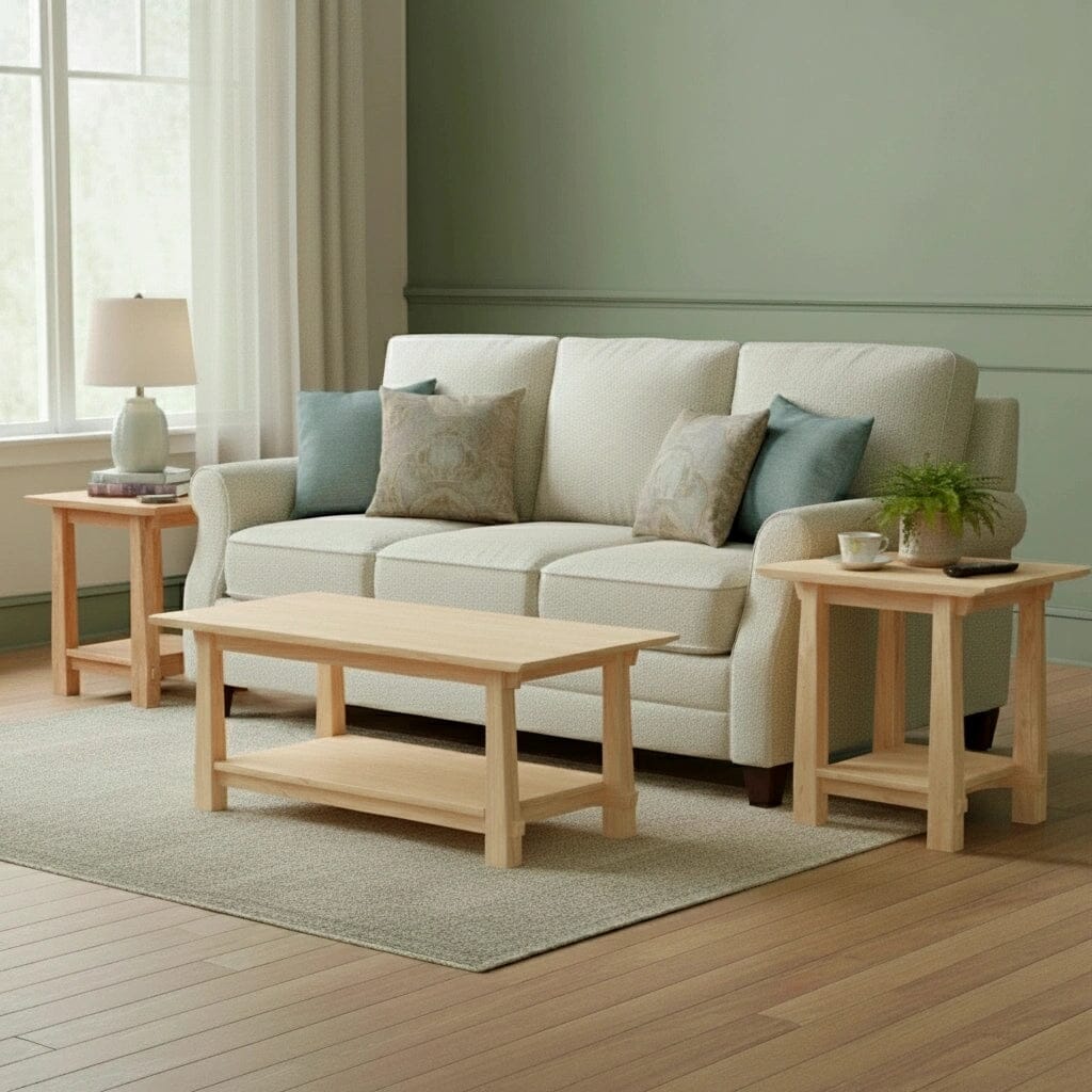 Horizon Side Table in Maple - Solid Wood | Columbus OH - Image 5
