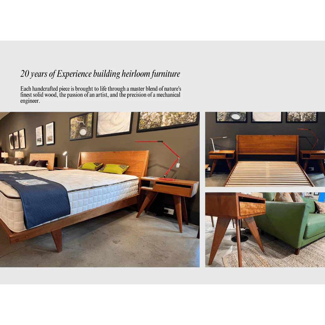 Modern Credenza & Buffet - Solid Wood | Columbus - Image 8