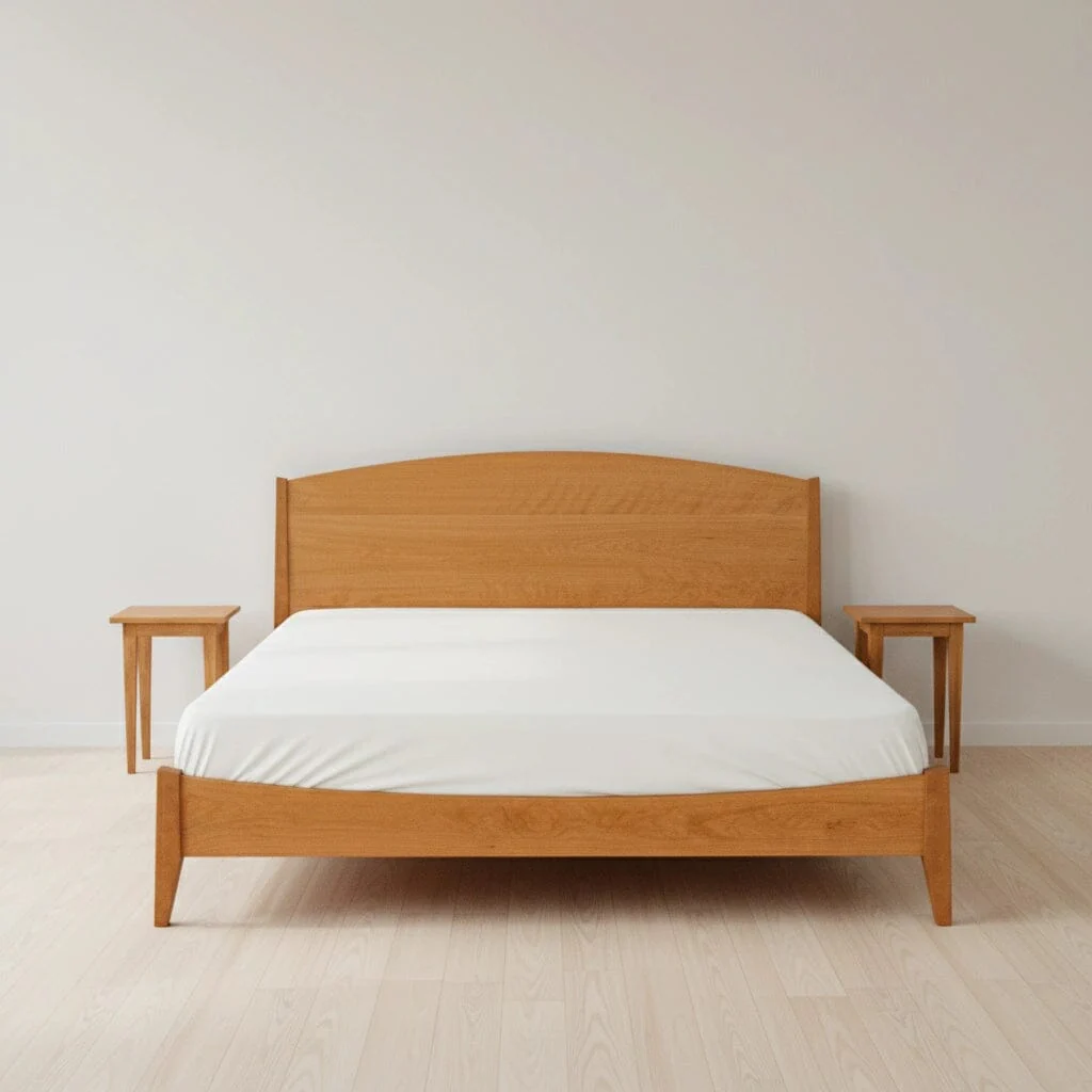 Shaker Platform Bed - Solid Wood | Columbus OH