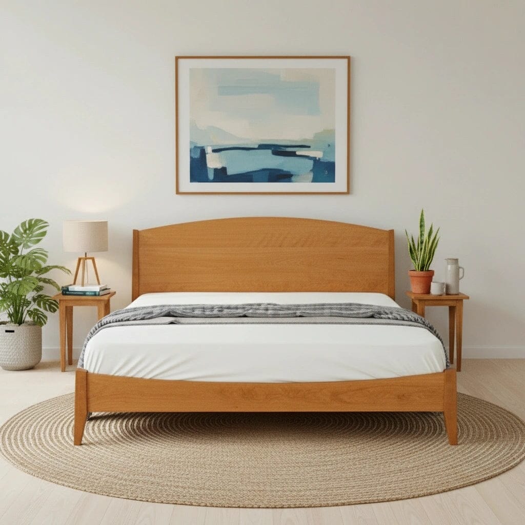 Shaker Platform Bed - Solid Wood | Columbus OH - Image 2