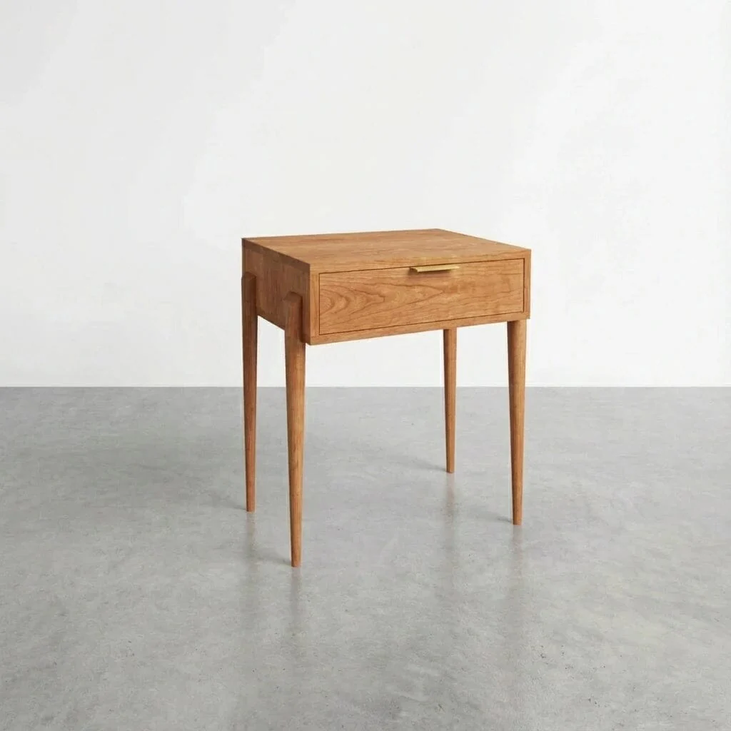 Apollo Side Table - Solid Hardwood | Columbus OH
