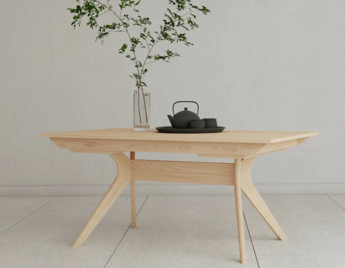 Strata Extendable Dining Table - Maple - Image 4