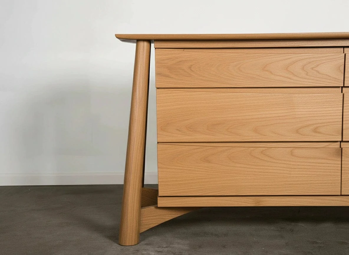 Sunrise Dresser - Solid Wood White Oak Dresser - Image 4