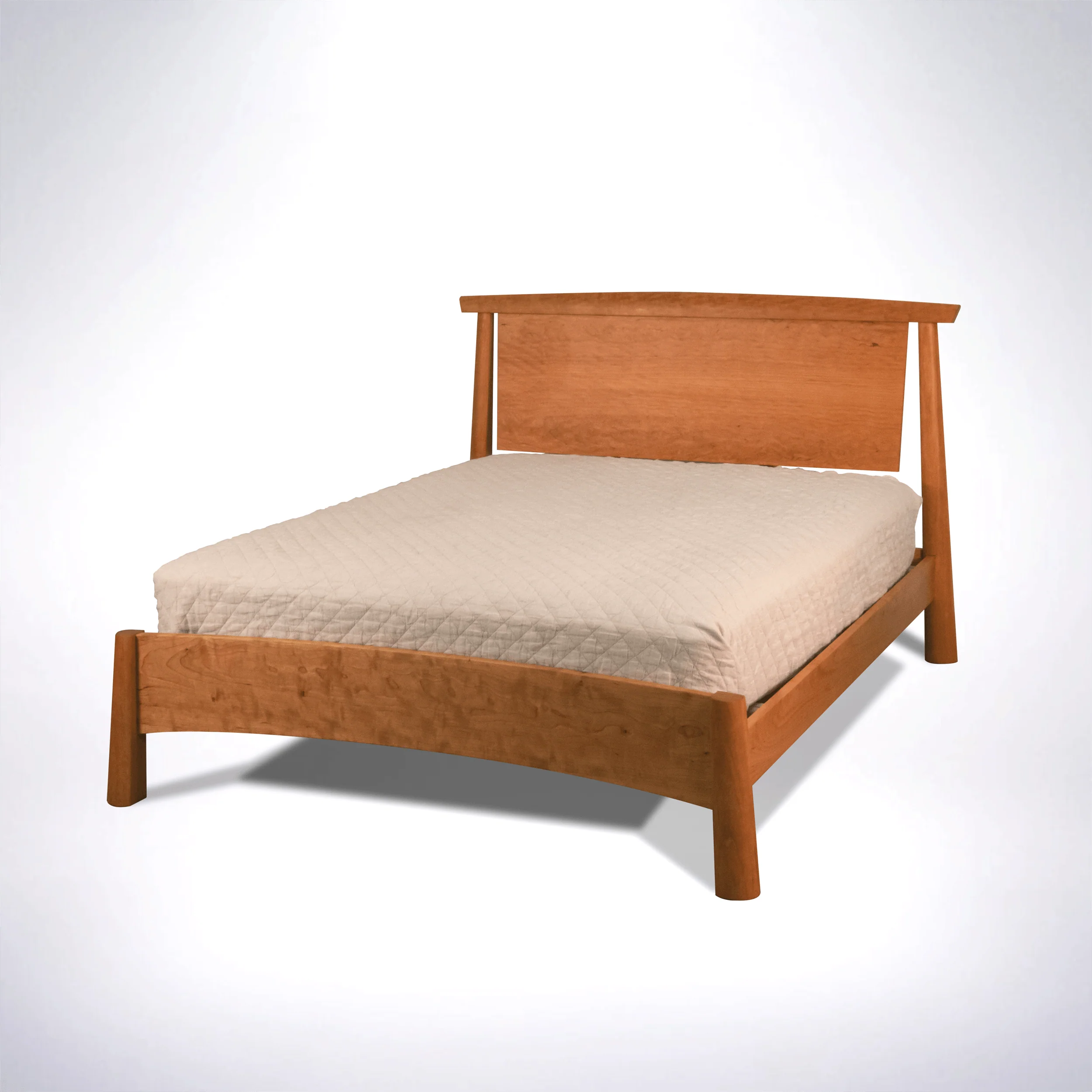 Sunrise Platform Bed - Cherry - Image 3