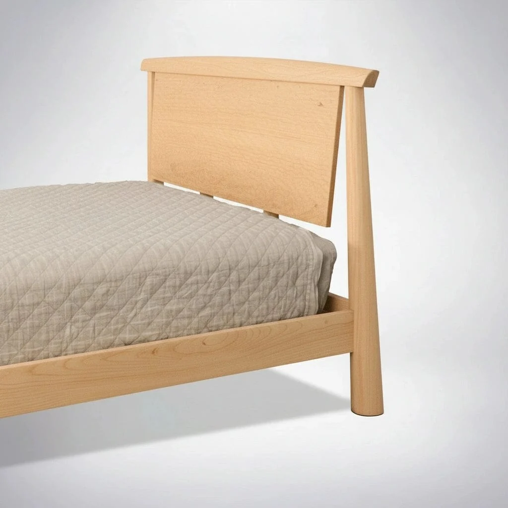 Sunrise Platform Bed - Maple - Image 3