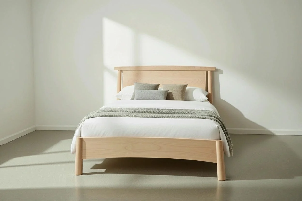 Sunrise Platform Bed - Maple - Image 5