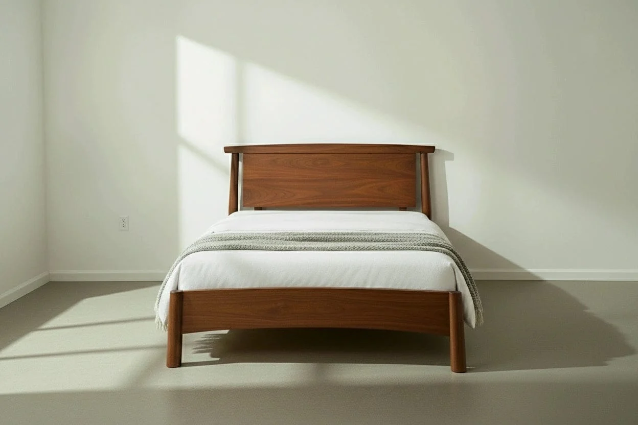 Sunrise Platform Bed - Walnut - Image 4