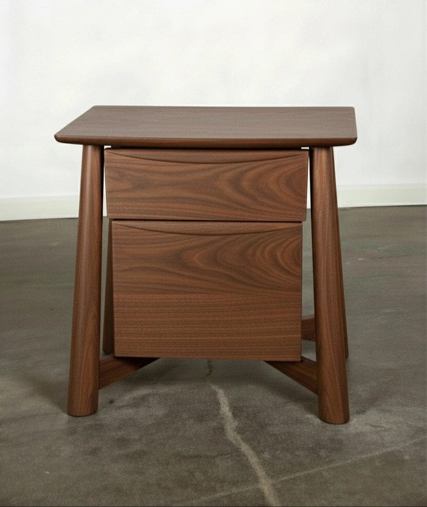 Sunrise Side Table - Walnut - Image 4